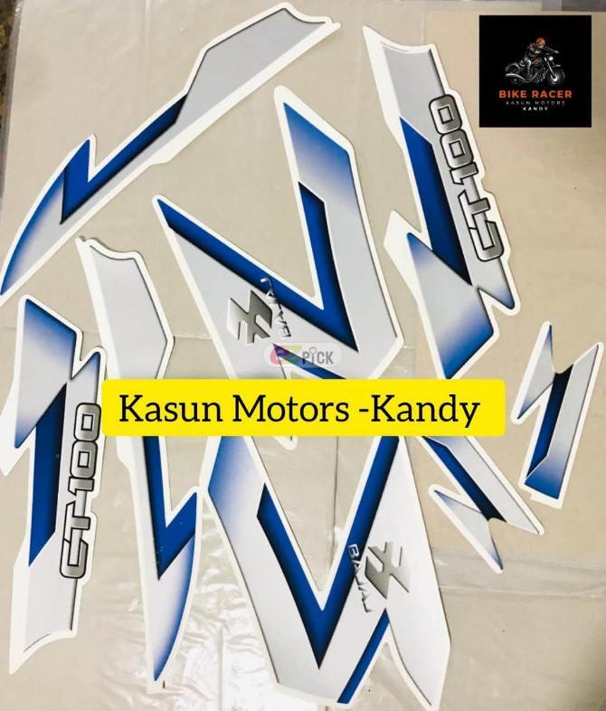 BAJAJ CT 100 ES STICKER